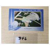 1 - New York World's Fair 1939 Un-used Postcard