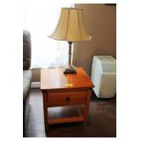 End Table & Lamp