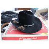 Bailey Black Velvet Cowboy Hat