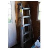 Werner Folding Aluminum Ladder