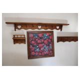 Wall Shelves & Puzzle Picture