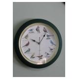Battery Operated Bird Clock