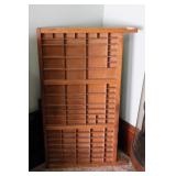 Antique Printers Drawer