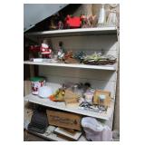 Contents of Shelves in Attic