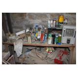 Router, Heater, Paints, Tools