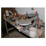 Scroll saw & misc. Tools