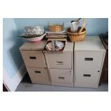File Cabinets, Baskets & Misc.