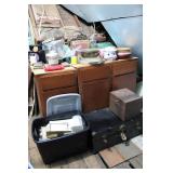 Glassware, Picture Frames, Foot Locker