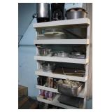 Kitchenware, Collectibles Contents of Shelf