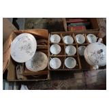 Spring Glory Set of Fine China Dishes