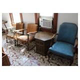 Antique Chairs, End Table