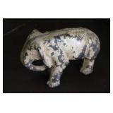7" Cast Iron Elephant