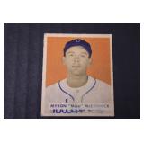 1949 Bowman #146 Mike McCormick Baseball Card