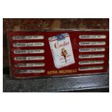 13"x 28" Cavalier Cigarette Price Sign