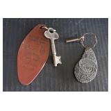 Hotel Iowa & Morrison Hotel Room Keys