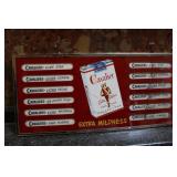 13"x 28" Cavalier Cigarette Price Sign