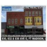 FT MADISON, IA COMMERCIAL REAL ESTATE AUCTION