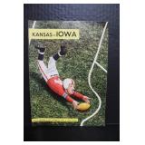 1960 Kansas Vs. Iowa Program