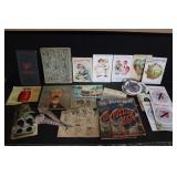 Vintage Advertising Pamphlets, Postcards, & Litera