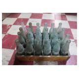 Vintage Coca Cola Bottles & Crate