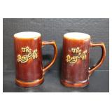 Halls "The Berghoff" Stoneware Mugs