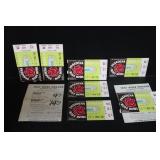 1957 Pasadena Rosebowl Ticket Stubs