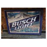Busch Light Advertising Mirror