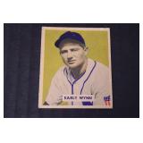 1949 Bowman #110 Ealy Wynn Baseball Card
