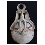 Vintage Louden Wood Pulley