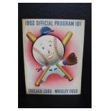 1952 Chicago Cubs Official Program