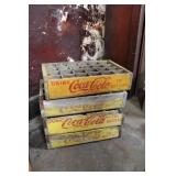 Wooden Coca Cola Pop Crates
