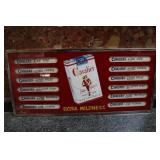 13"x 28" Cavalier Cigarette Price Sign
