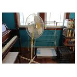 Drying Rack, Floor Fan
