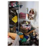 Contents of Closet. Yarn Fabric