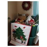 Large lot of Christmas Decorations