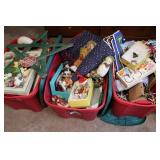 Large lot of Christmas Decorations