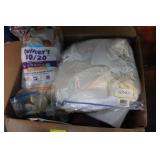 Quilt Batting, Scraps of Material