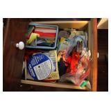 Contents of Drawers with Sewing Supplies