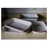 Enameled Baking Pans
