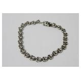 Heart Silver Bracelet