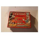 Disney Crayon Tin Litho