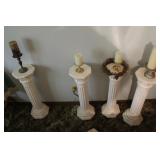 31" Plaster Paris Columns