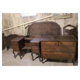 Antique 3 pc. Bed Set