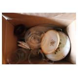 Glass Hurricanes, Serving Pieces