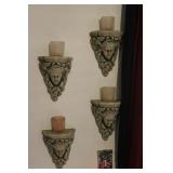 Wall Sconces w/Candles