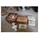 Trinket Boxes & Marble Eggs