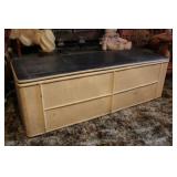 Painted Maple Blanket Chest