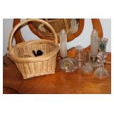 Basket & Glassware