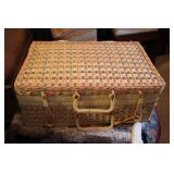 Wicker Sewing Basket