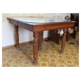 Antique Oak Square Kitchen Table